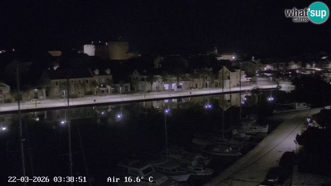 Web kamera Hvar Vrboska marina | otok Hvar | Dalmacija