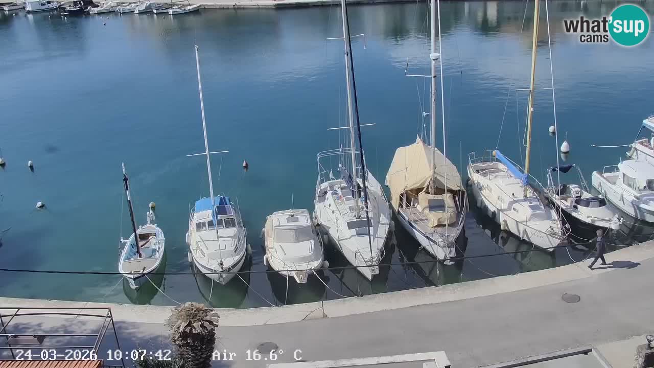 Livecam Vrboska marina | Hvar island | Dalmatia