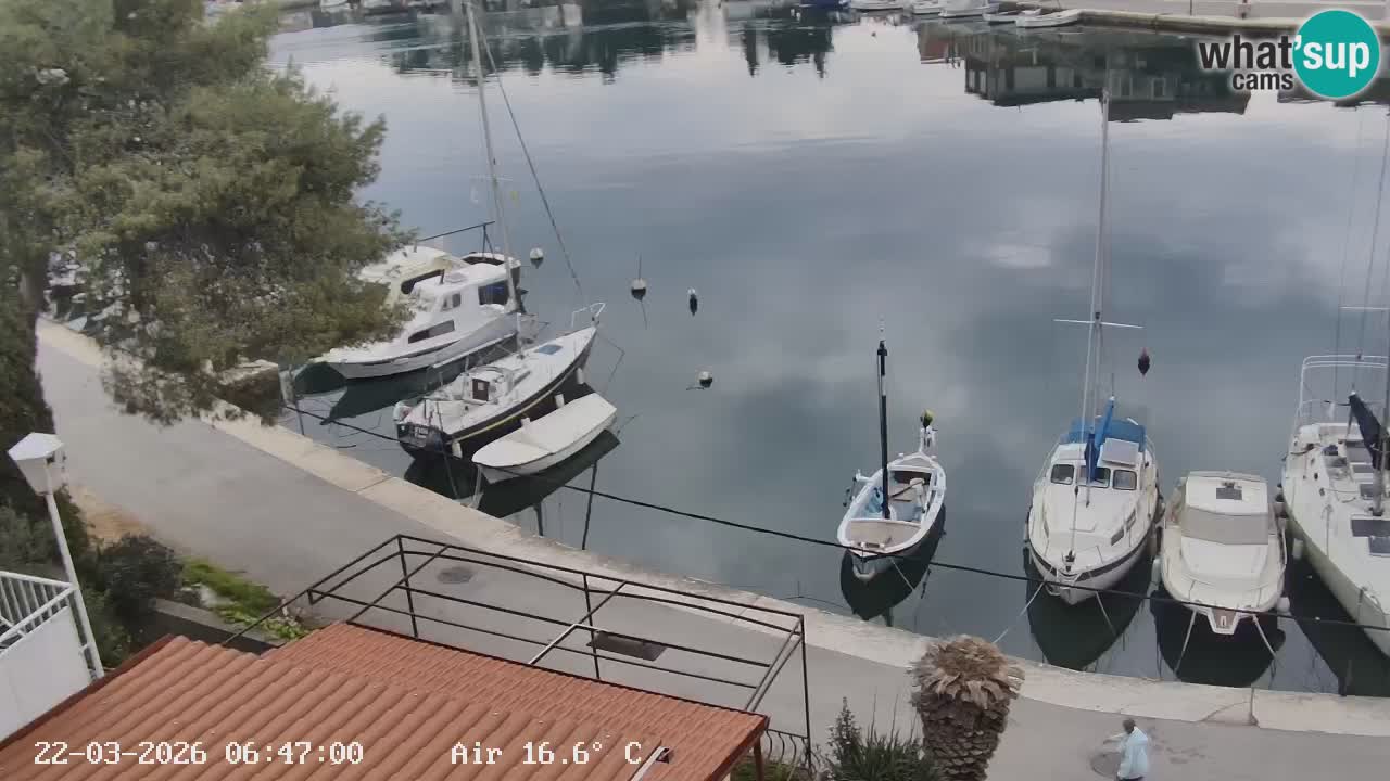 Webcam Vrboska marina | Hvar Insel | Dalmatien