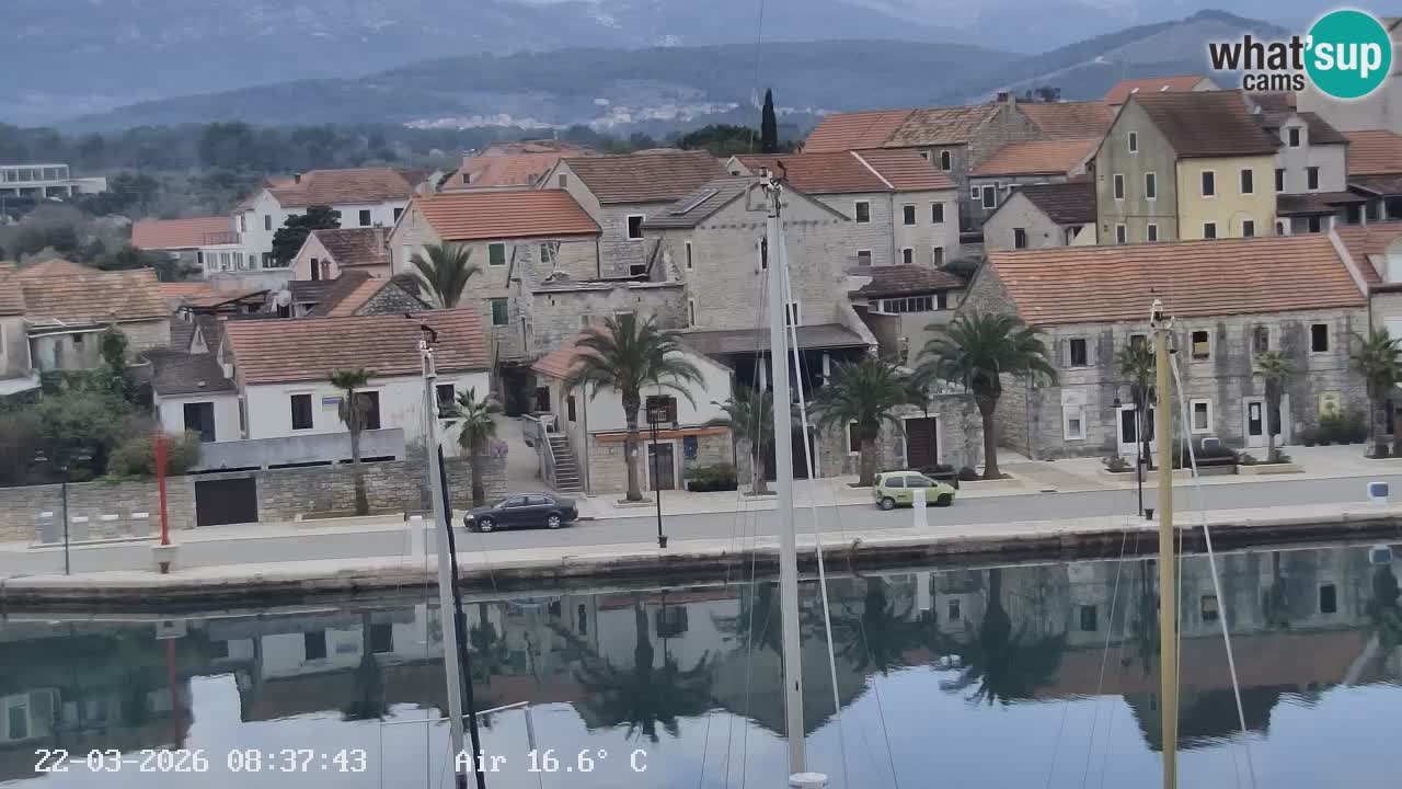Web kamera Hvar Vrboska marina | otok Hvar | Dalmacija