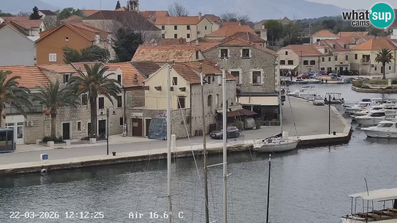 Livecam Vrboska marina | Hvar island | Dalmatia