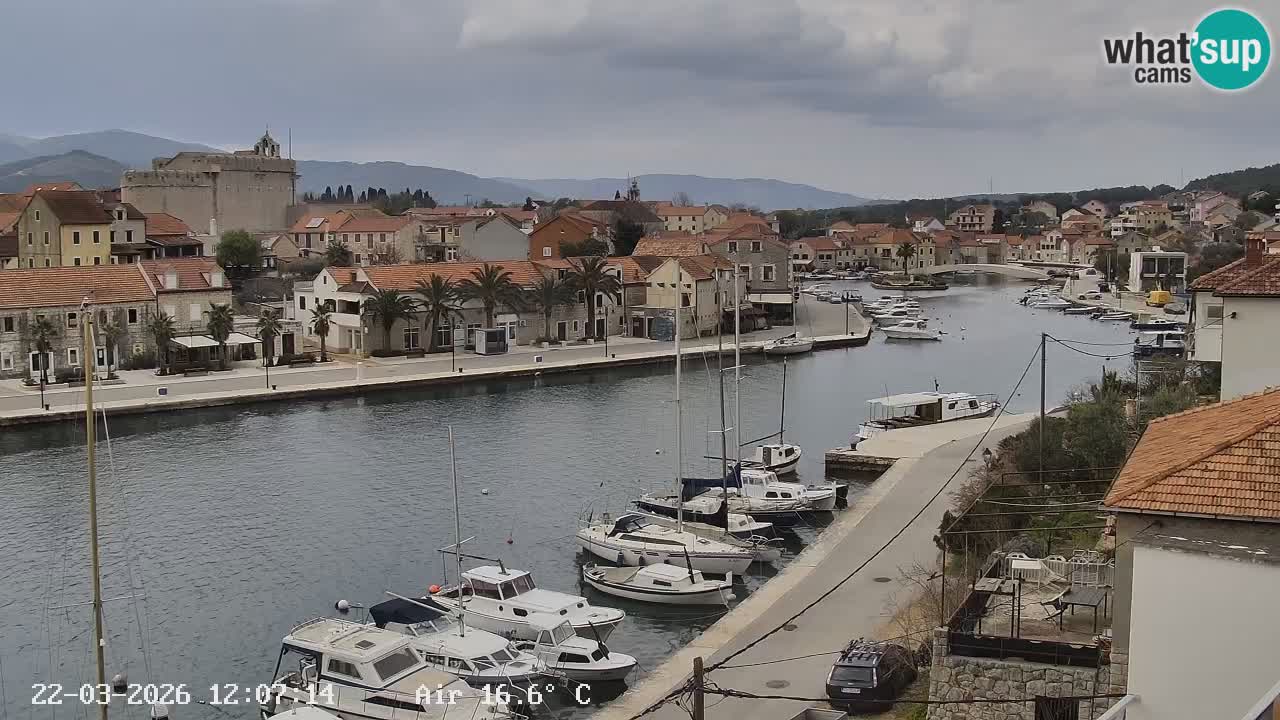 Webcam Vrboska marina | Hvar Insel | Dalmatien