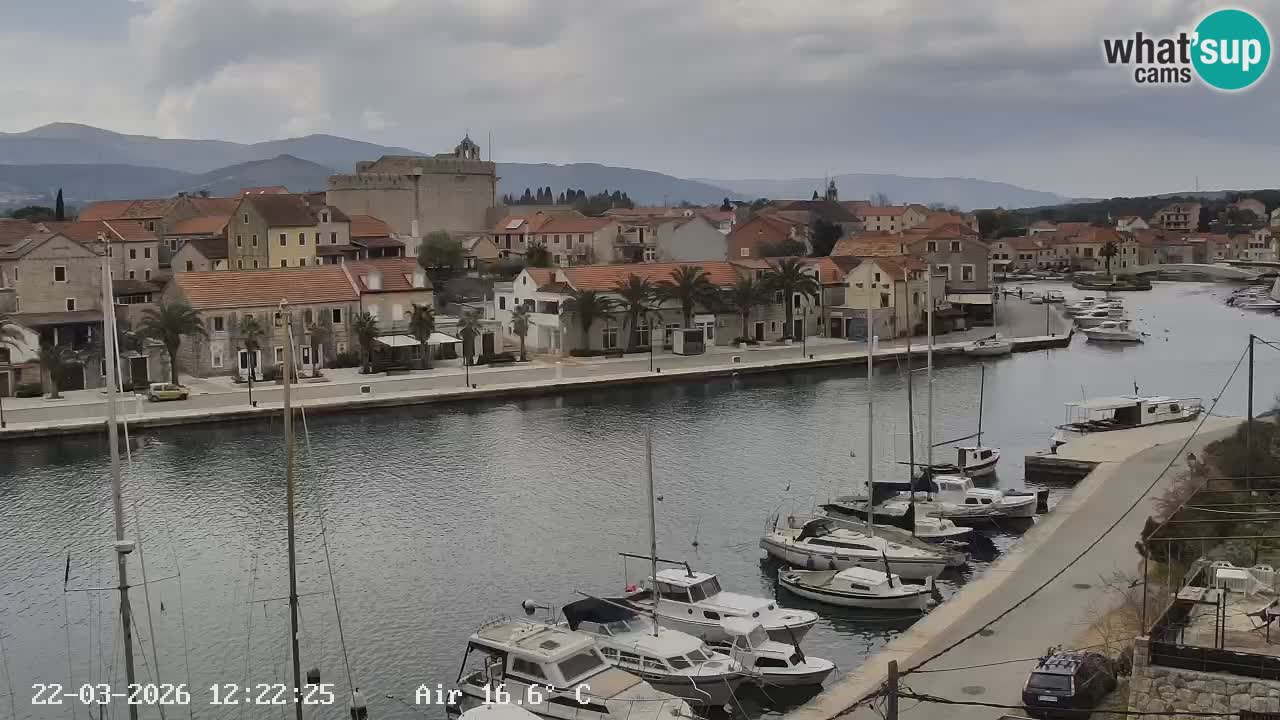 Webcam Vrboska marina | Hvar Insel | Dalmatien