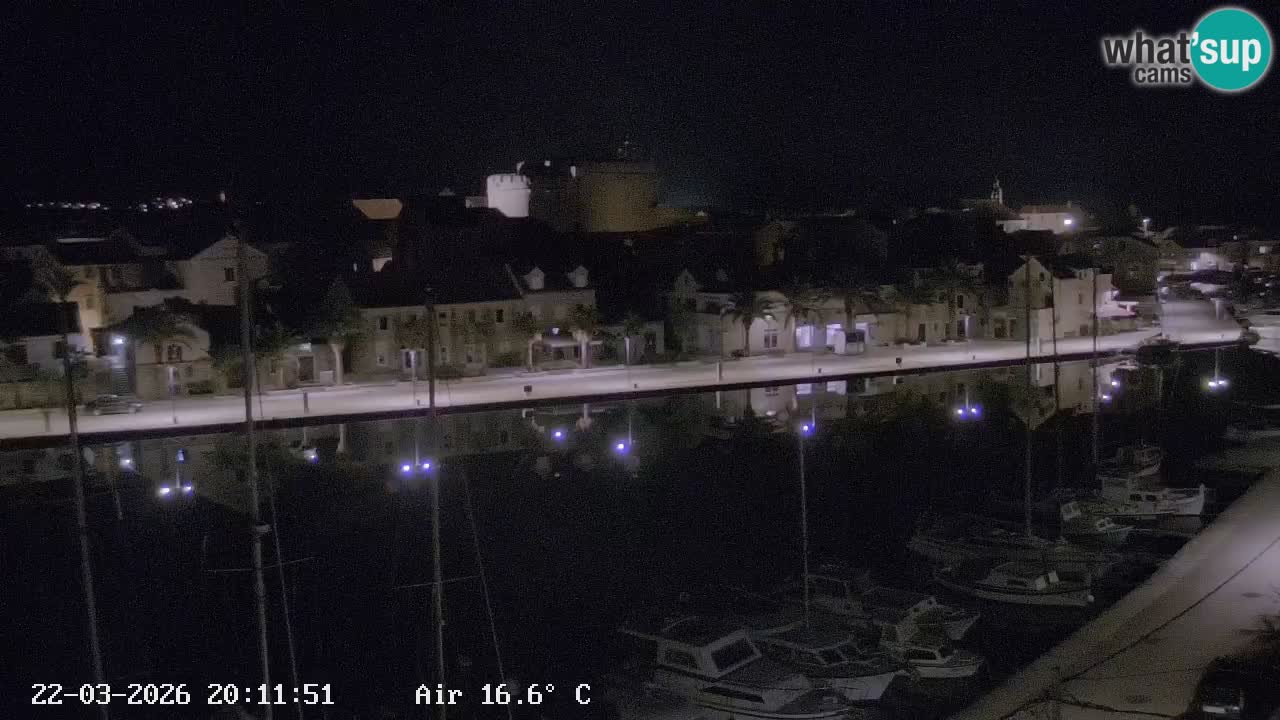 Webcam Vrboska marina | Hvar Insel | Dalmatien
