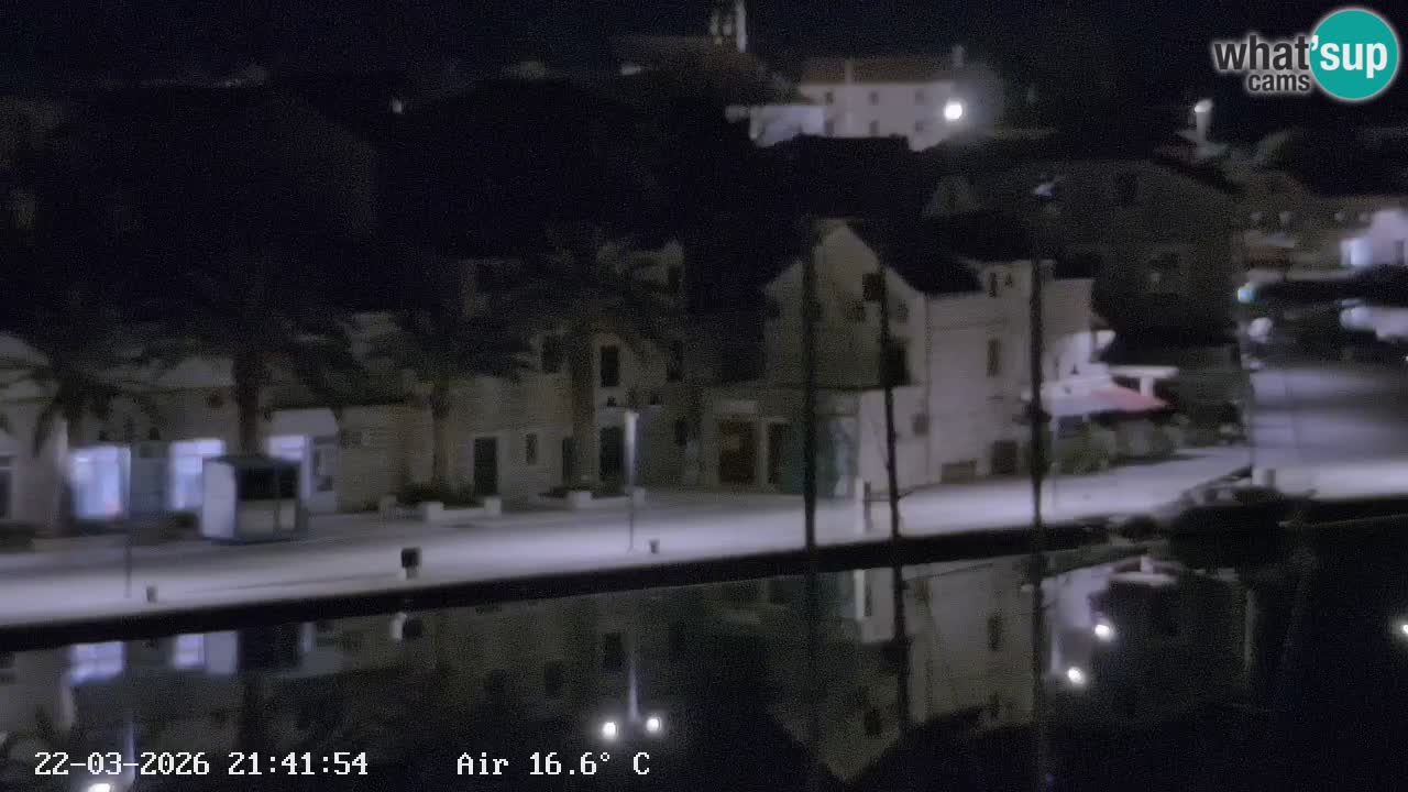 Livecam Vrboska marina | Hvar island | Dalmatia