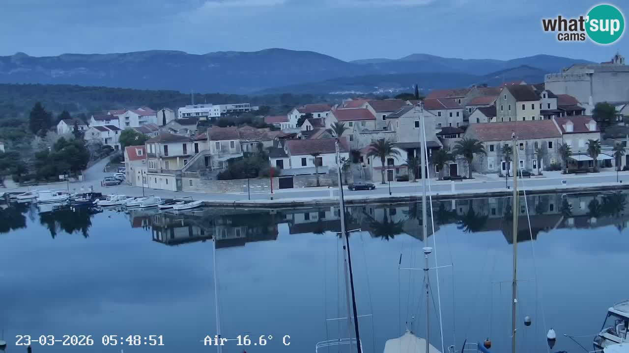 Livecam Vrboska marina | Hvar island | Dalmatia