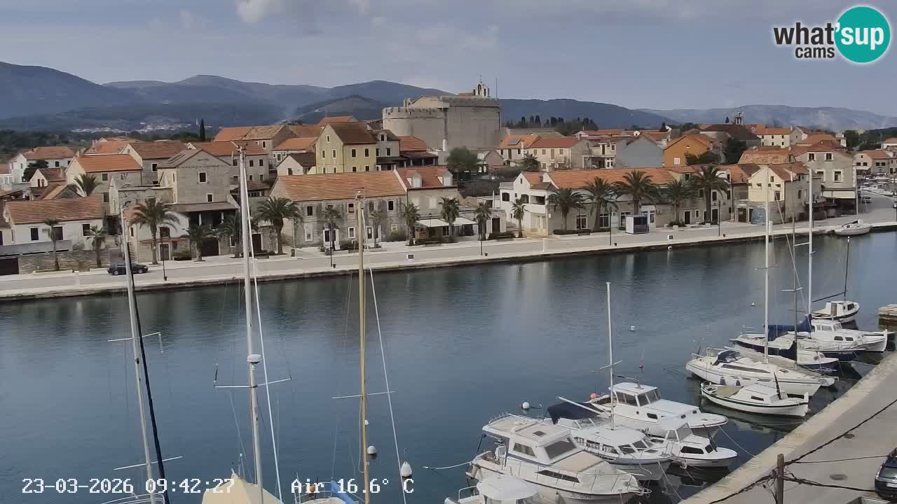 Web kamera Hvar Vrboska marina | otok Hvar | Dalmacija