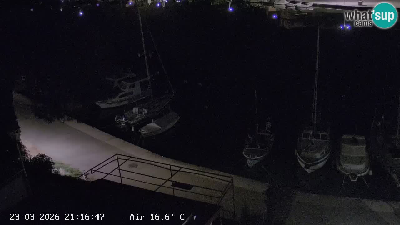 Webcam Vrboska marina | Hvar Insel | Dalmatien