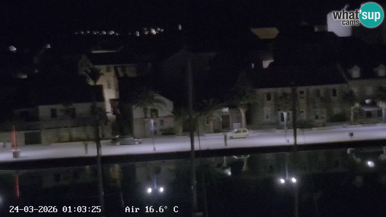Webcam Hvar Vrboska marina | Dalmazia
