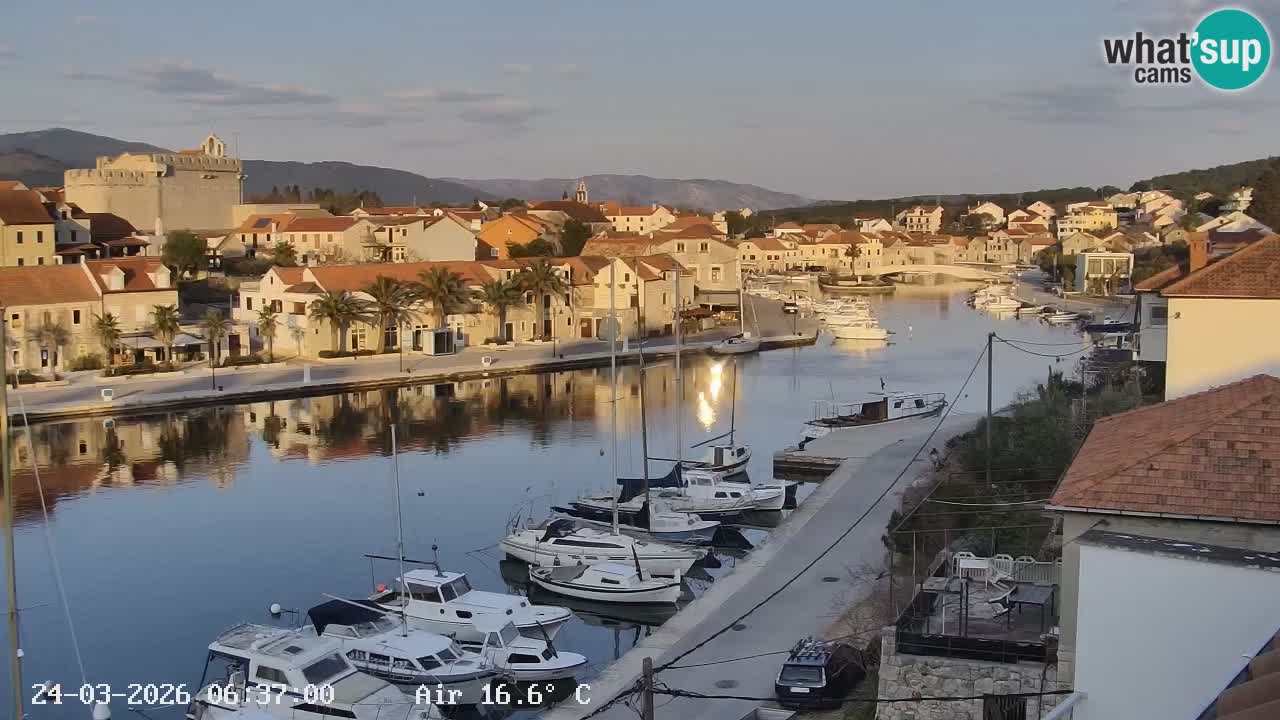 Webcam Vrboska marina | Hvar Insel | Dalmatien