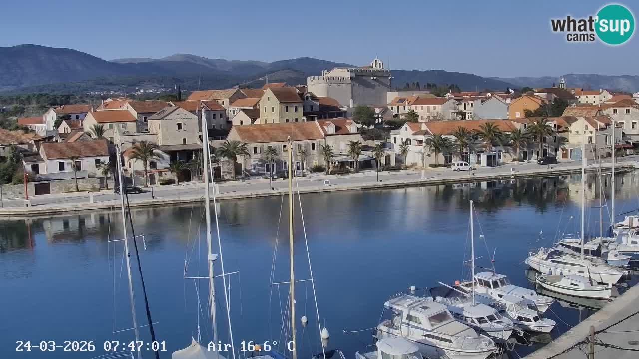 Web kamera Hvar Vrboska marina | otok Hvar | Dalmacija