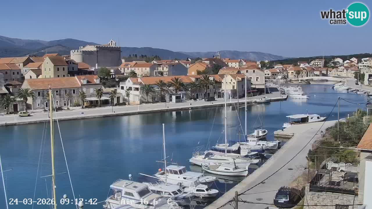 Livecam Vrboska marina | Hvar island | Dalmatia