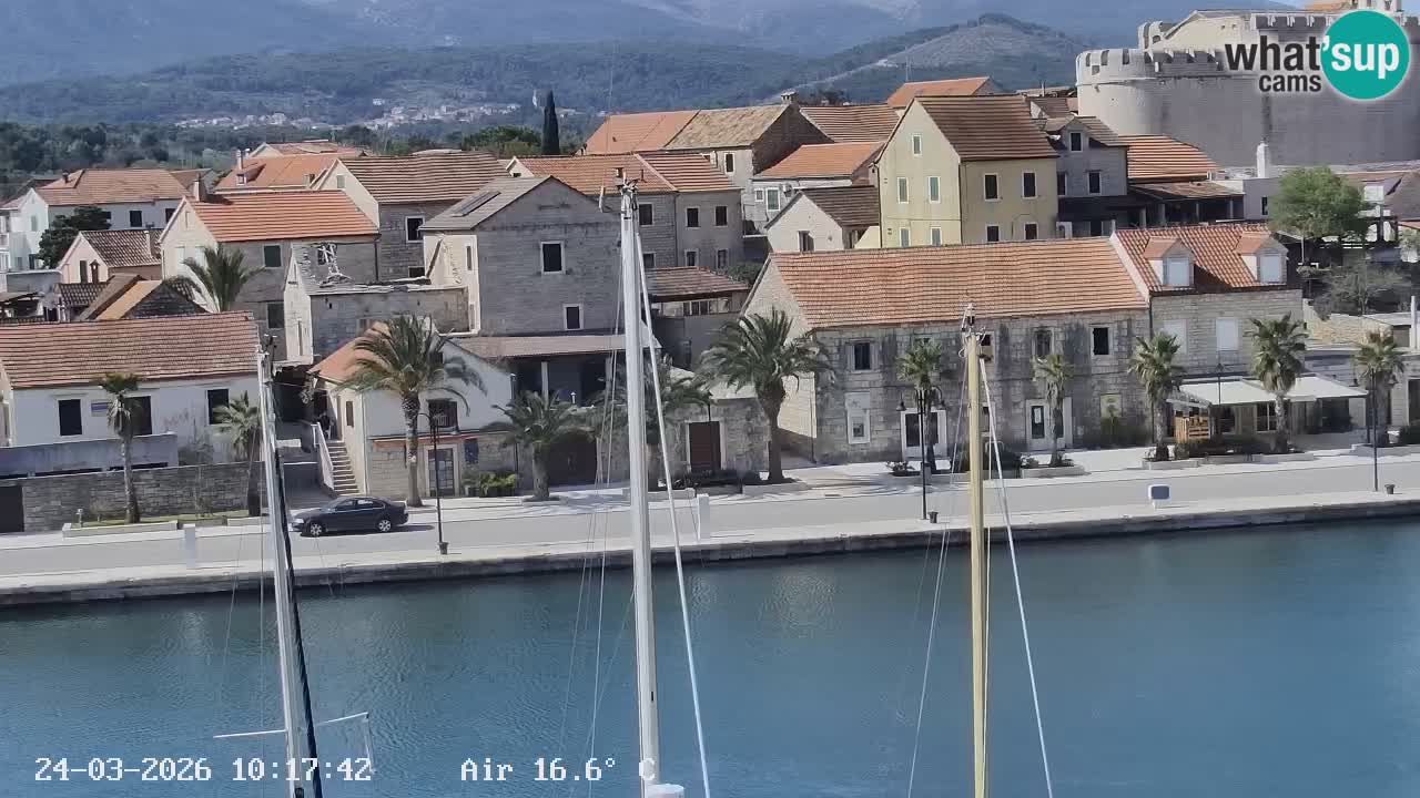 Webcam Hvar Vrboska marina | Dalmazia
