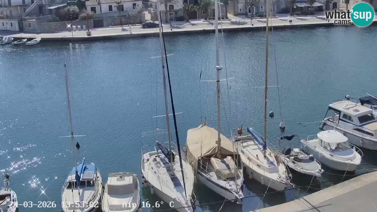 Livecam Hvar Vrboska marina | Île de Hvar | Dalmatia