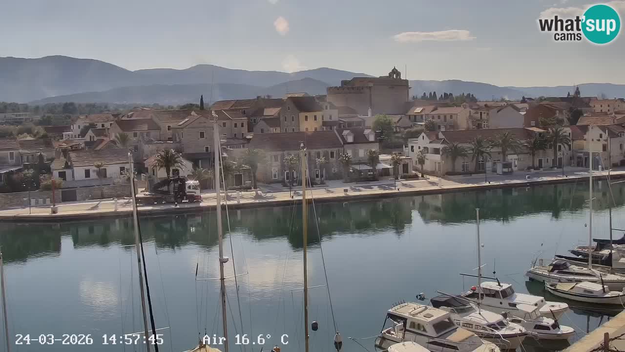 Webcam Vrboska marina | Hvar Insel | Dalmatien