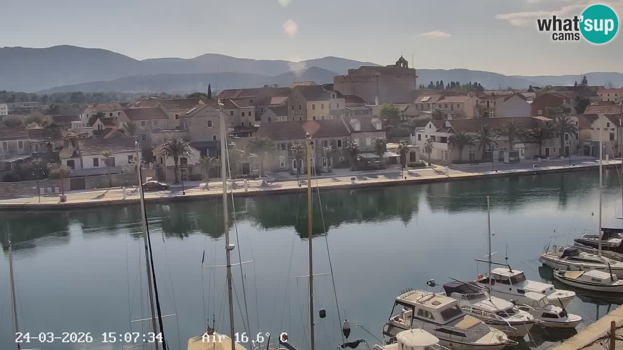 Livecam Hvar Vrboska marina | Île de Hvar | Dalmatia