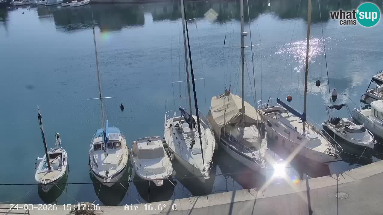 Webcam Vrboska marina | Hvar Insel | Dalmatien