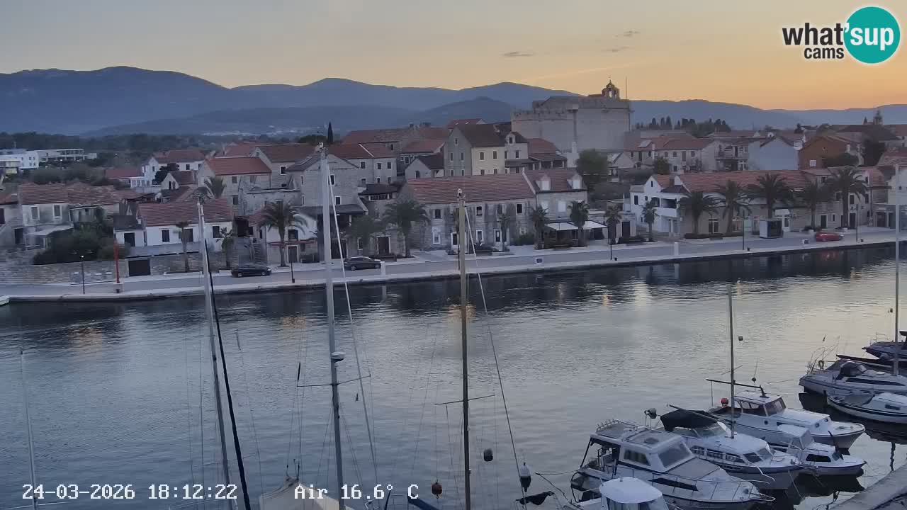 Livecam Vrboska marina | Hvar island | Dalmatia