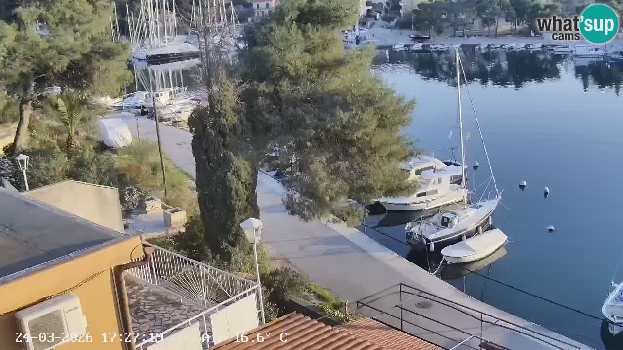 Livecam Vrboska marina | Hvar island | Dalmatia