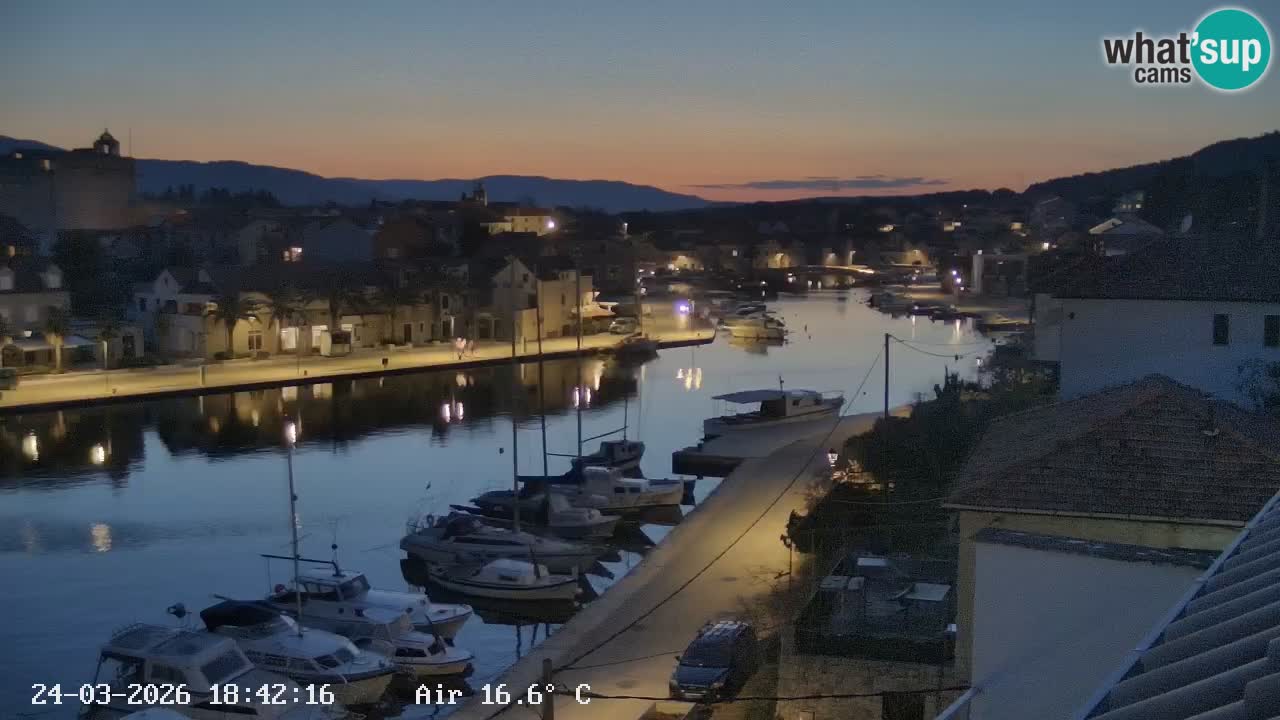 Livecam Vrboska marina | Hvar island | Dalmatia