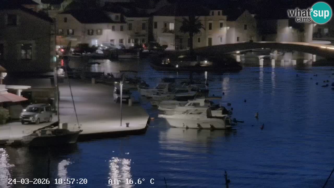 Livecam Vrboska marina | Hvar island | Dalmatia