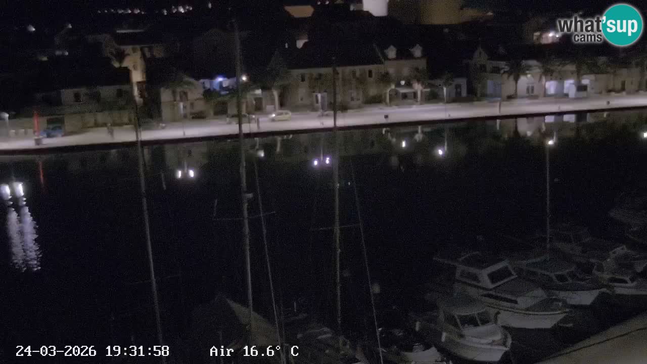 Webcam Hvar Vrboska marina | Dalmazia