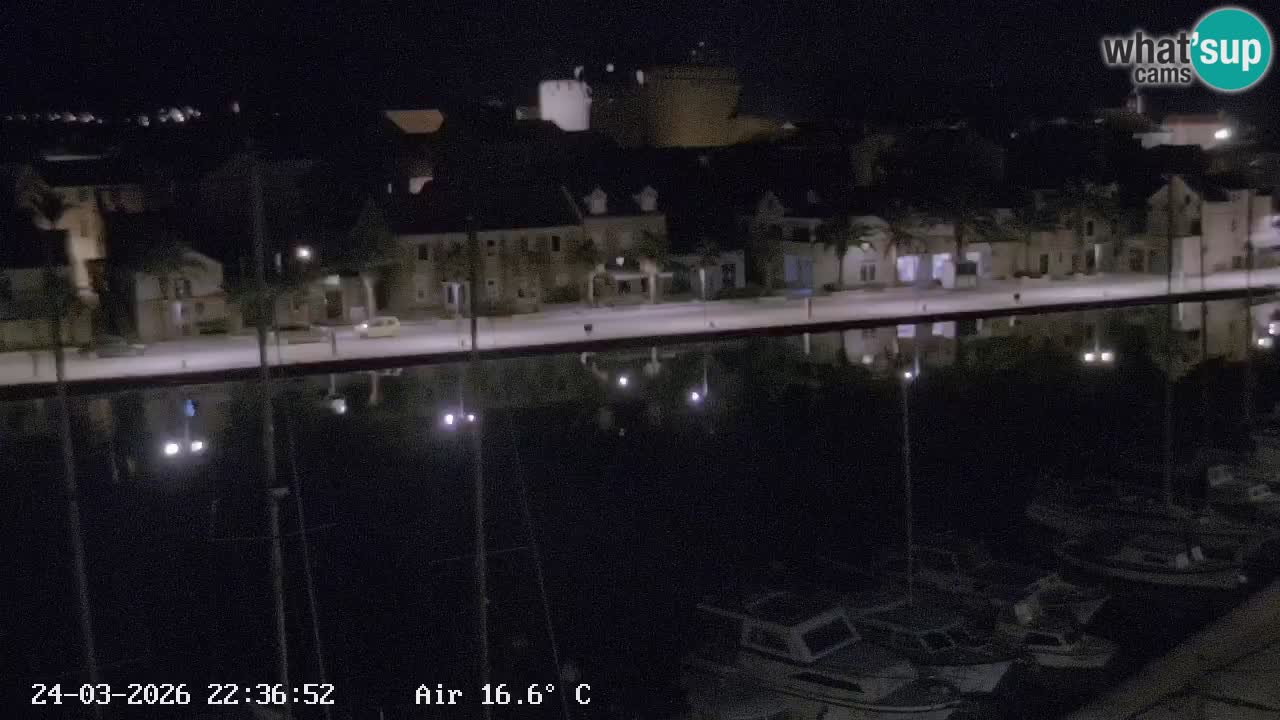 Webcam Vrboska marina | Hvar Insel | Dalmatien