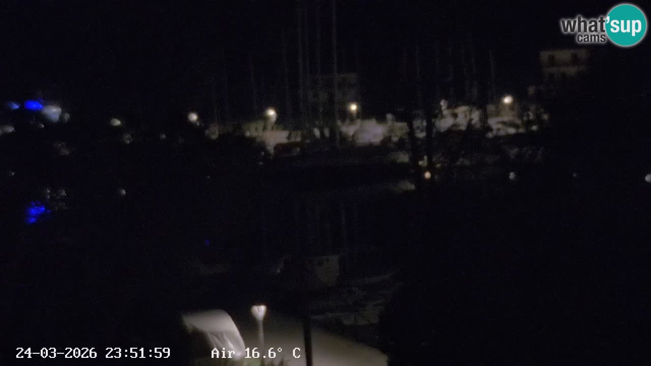 Webcam Vrboska marina | Hvar Insel | Dalmatien