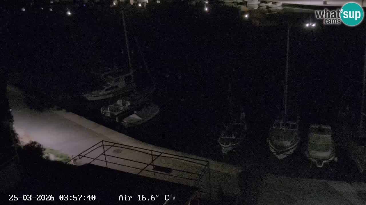 Webcam Hvar Vrboska marina | Dalmazia