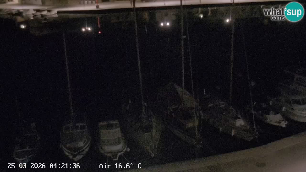 Web kamera Hvar Vrboska marina | otok Hvar | Dalmacija