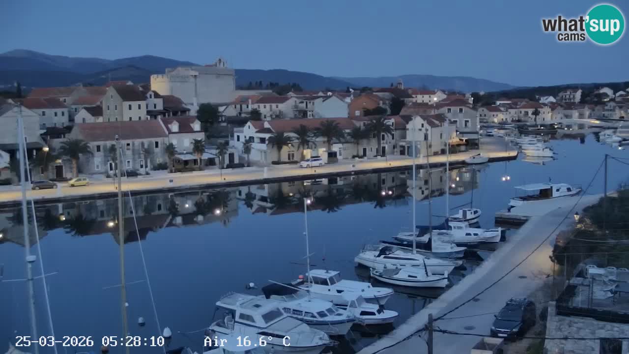Web kamera Hvar Vrboska marina | otok Hvar | Dalmacija