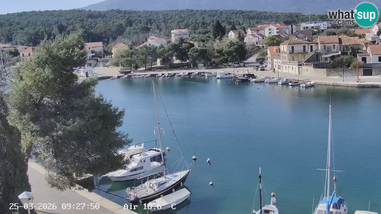 Webcam Vrboska marina | Hvar Insel | Dalmatien