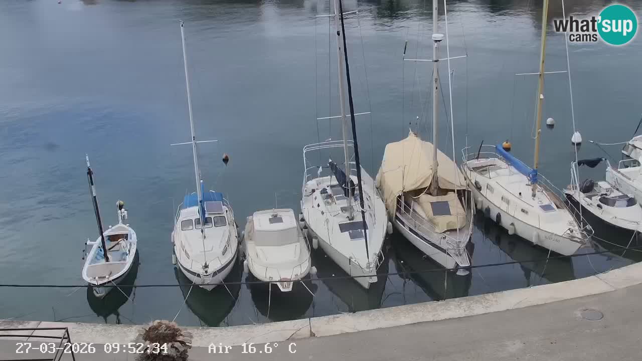 Webcam Vrboska marina | Hvar Insel | Dalmatien