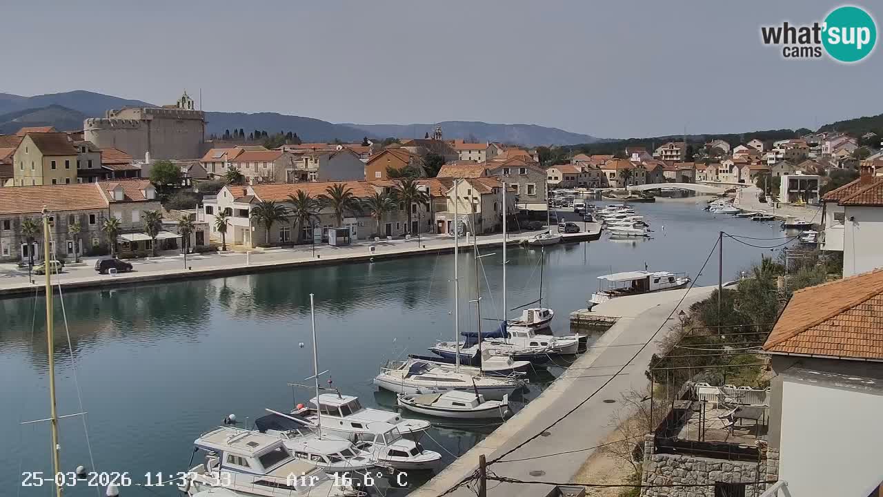 Webcam Hvar Vrboska marina | Dalmazia