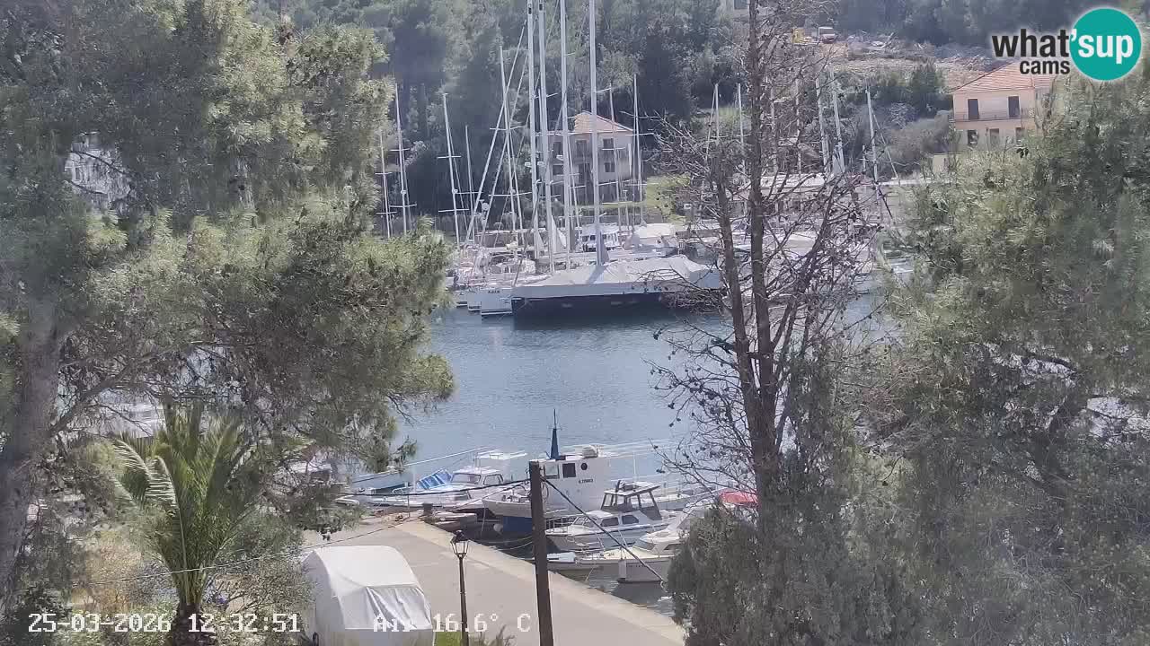 Webcam Vrboska marina | Hvar Insel | Dalmatien