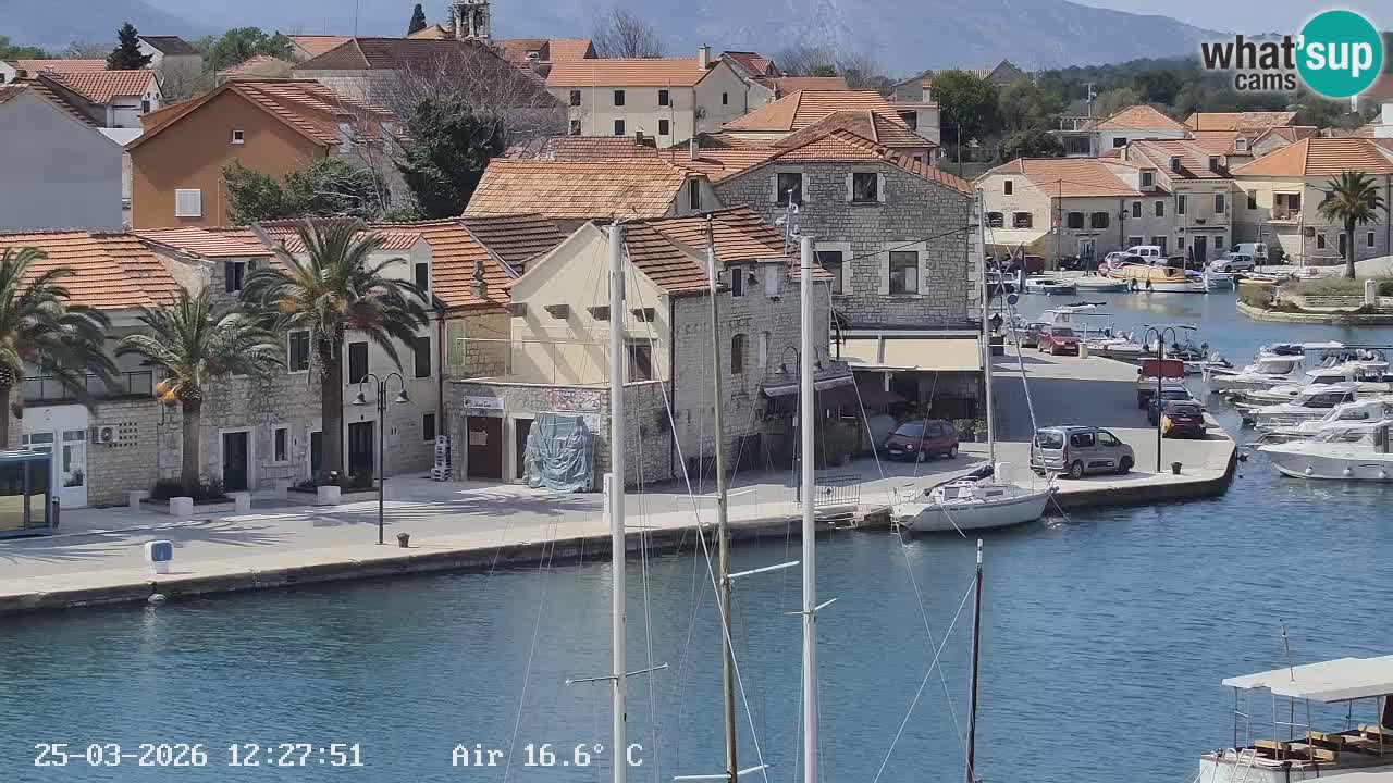 Webcam Vrboska marina | Hvar Insel | Dalmatien