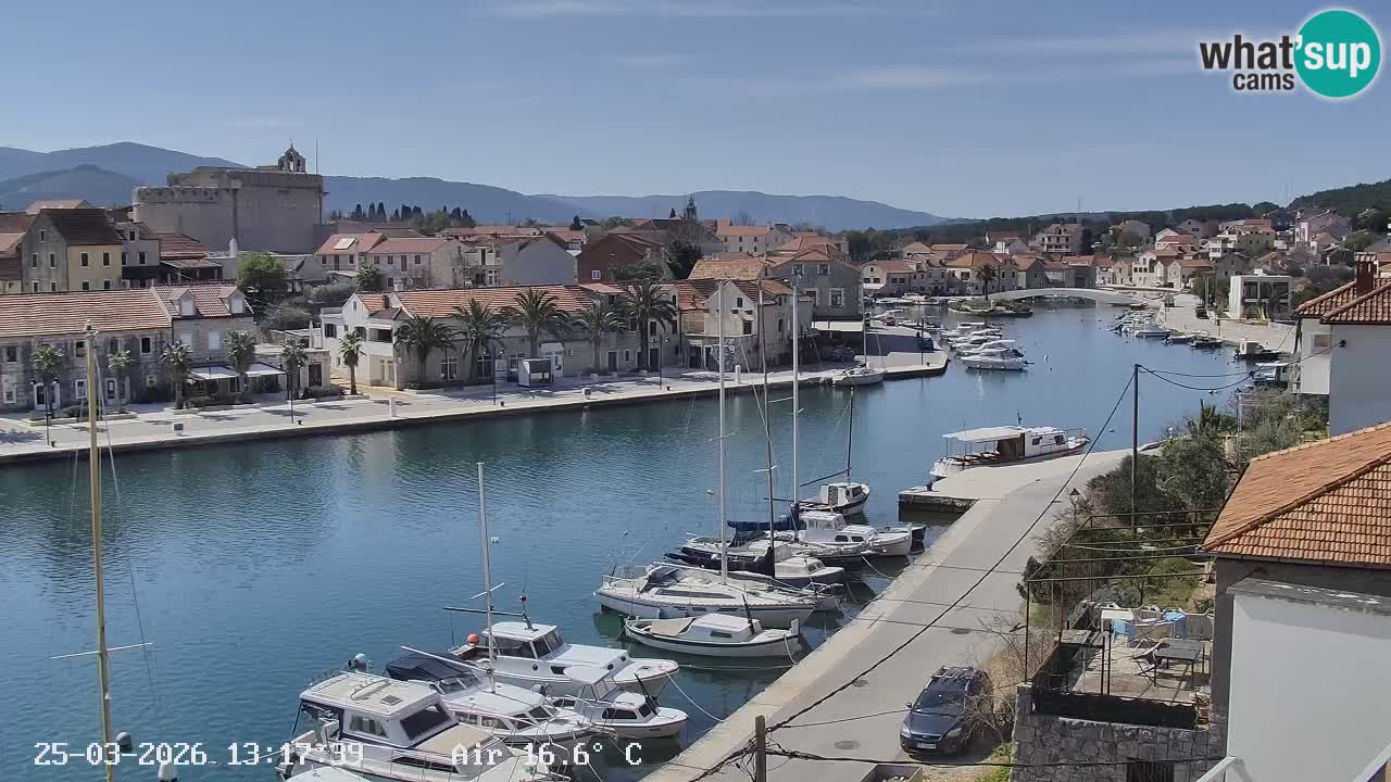 Web kamera Hvar Vrboska marina | otok Hvar | Dalmacija