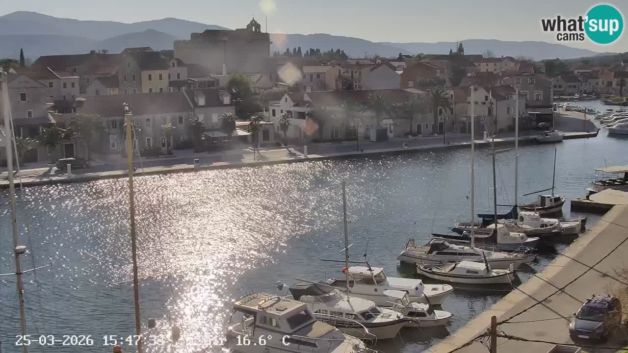 Webcam Vrboska marina | Hvar Insel | Dalmatien