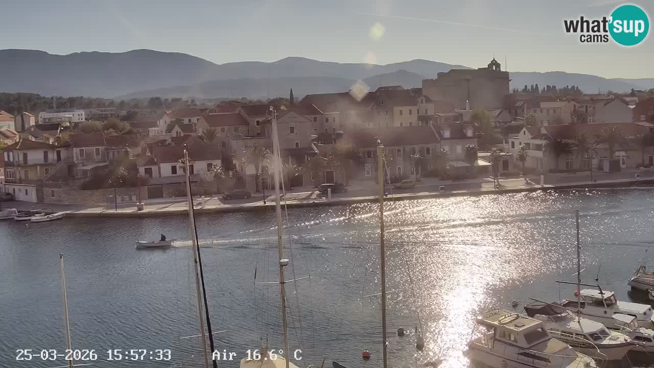 Web kamera Hvar Vrboska marina | otok Hvar | Dalmacija