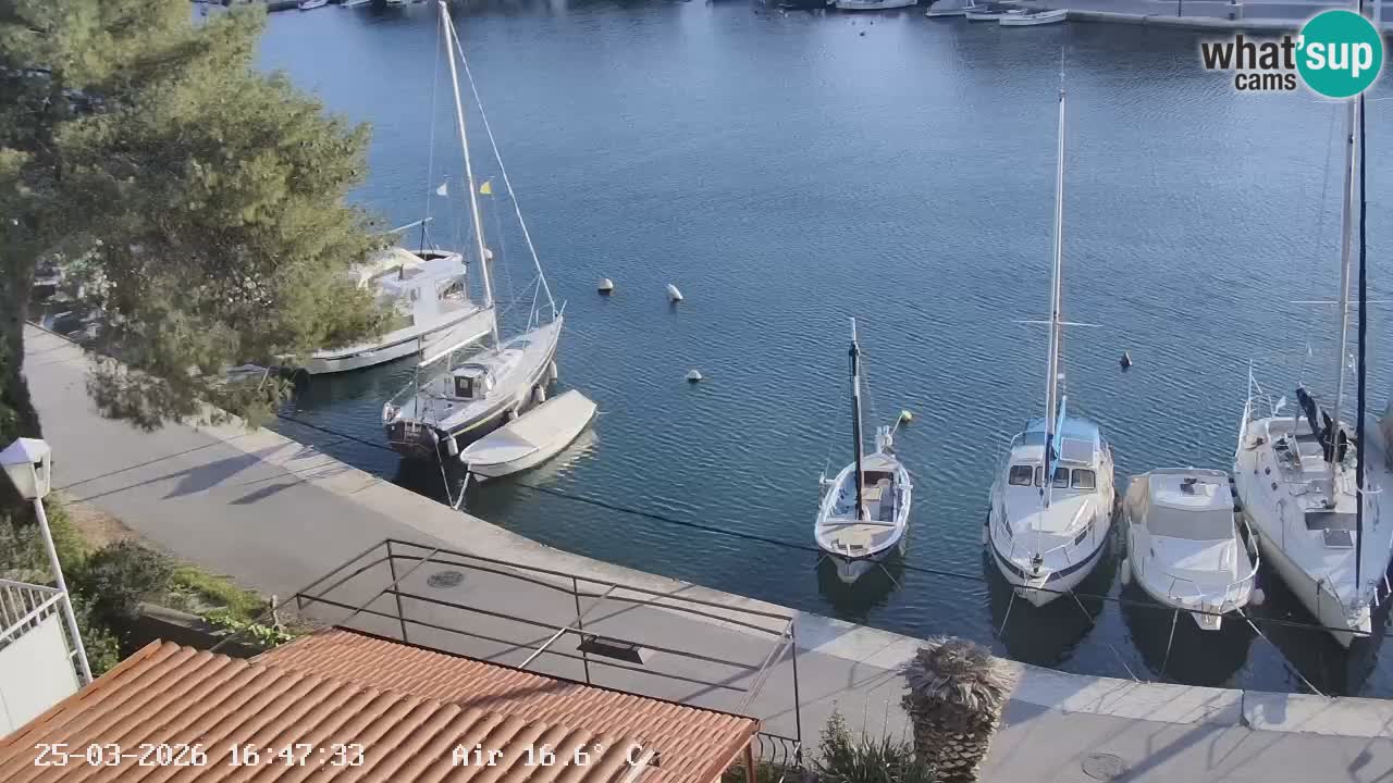 Livecam Vrboska marina | Hvar island | Dalmatia