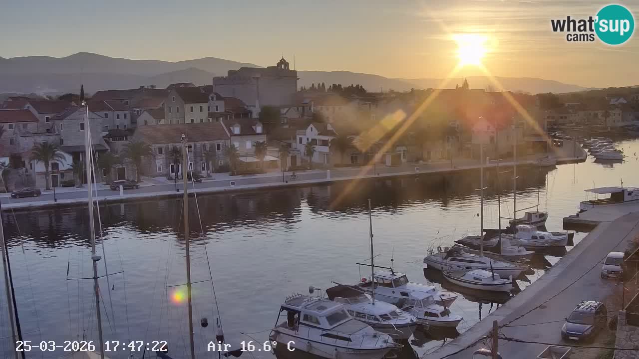 Webcam Hvar Vrboska marina | Dalmazia