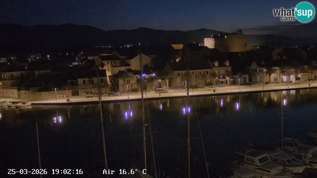 Webcam Vrboska marina | Hvar Insel | Dalmatien