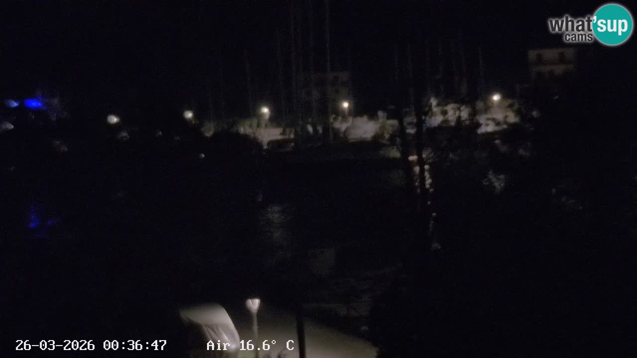 Webcam Vrboska marina | Hvar Insel | Dalmatien