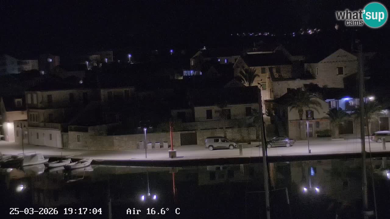 Webcam Hvar Vrboska marina | Dalmazia