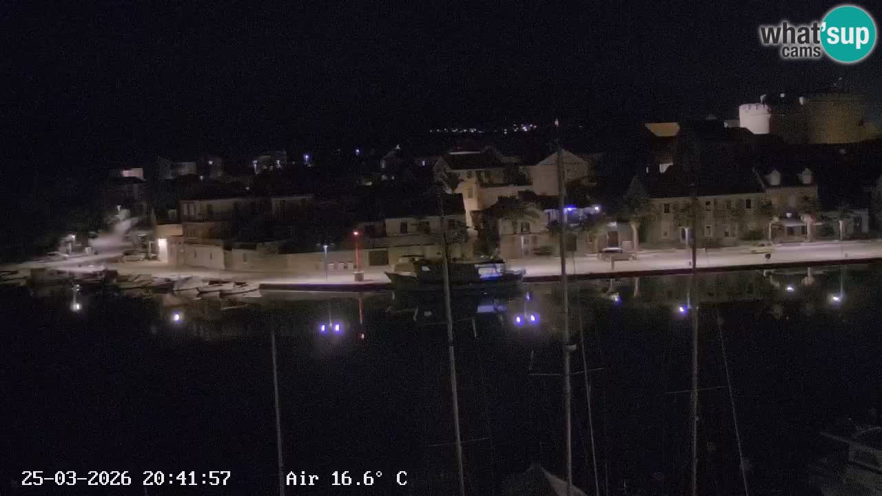 Webcam Vrboska marina | Hvar Insel | Dalmatien