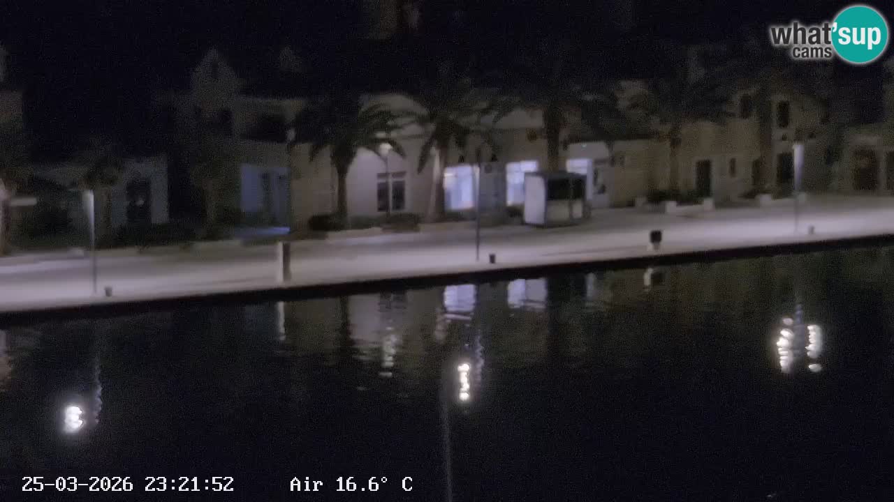 Webcam Hvar Vrboska marina | Dalmazia