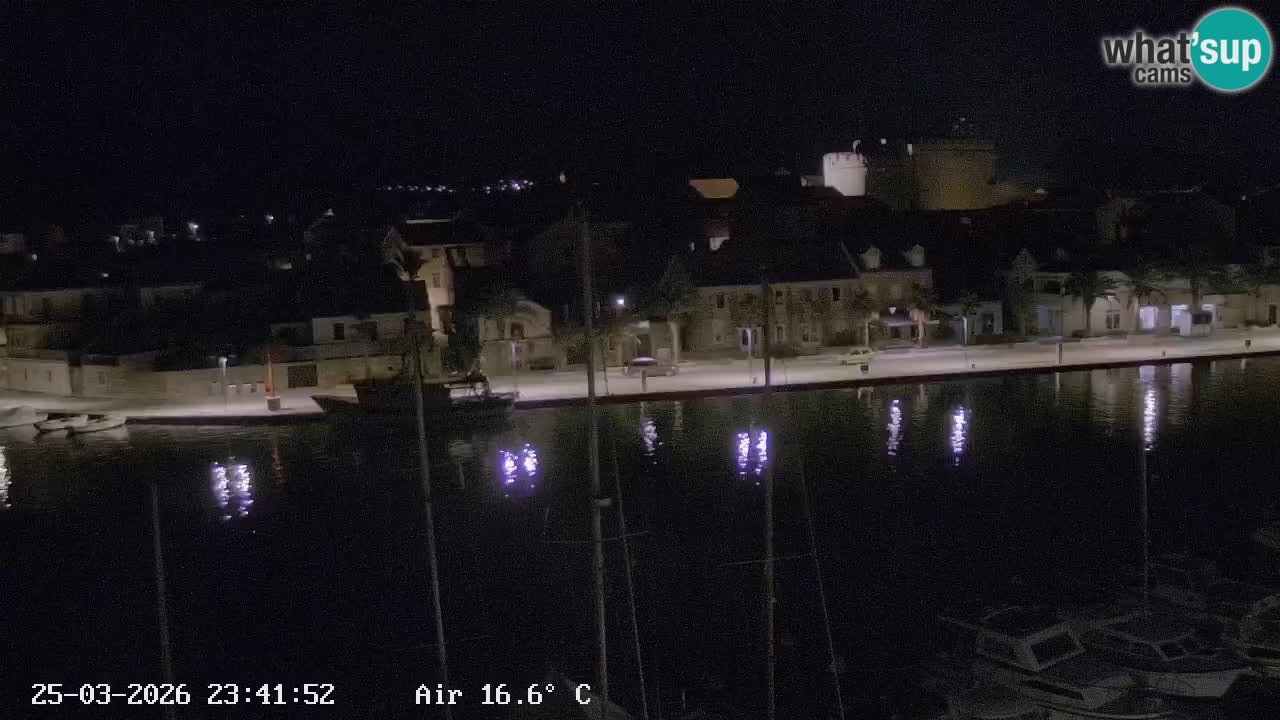Webcam Hvar Vrboska marina | Dalmazia