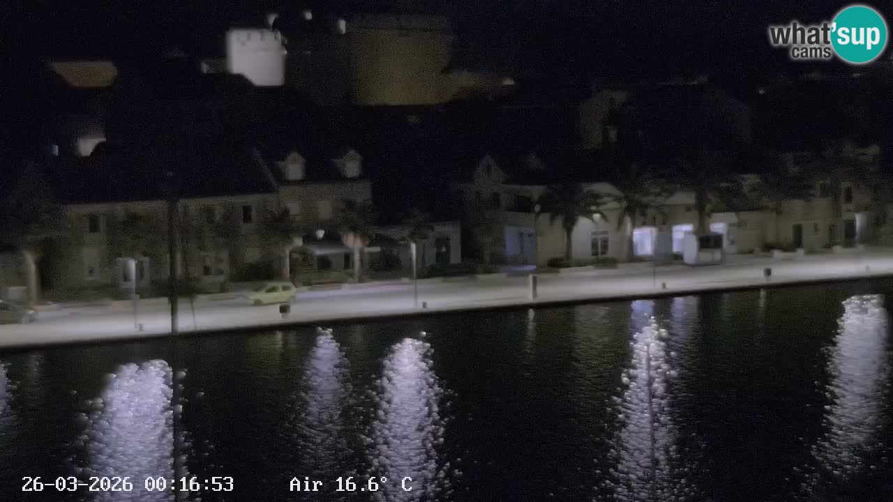 Livecam Hvar Vrboska marina | Île de Hvar | Dalmatia