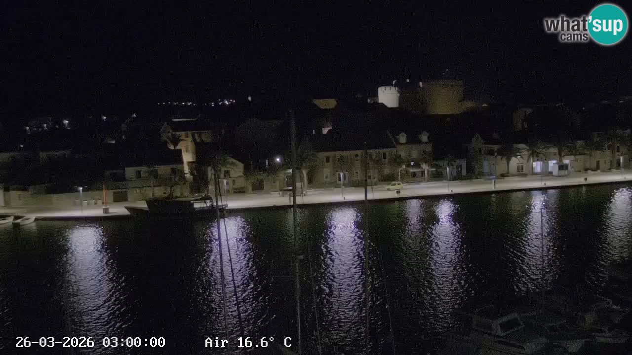 Webcam Vrboska marina | Hvar Insel | Dalmatien