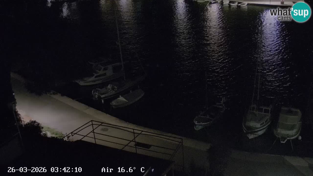 Livecam Hvar Vrboska marina | Île de Hvar | Dalmatia